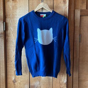 Navy Cat Sweater